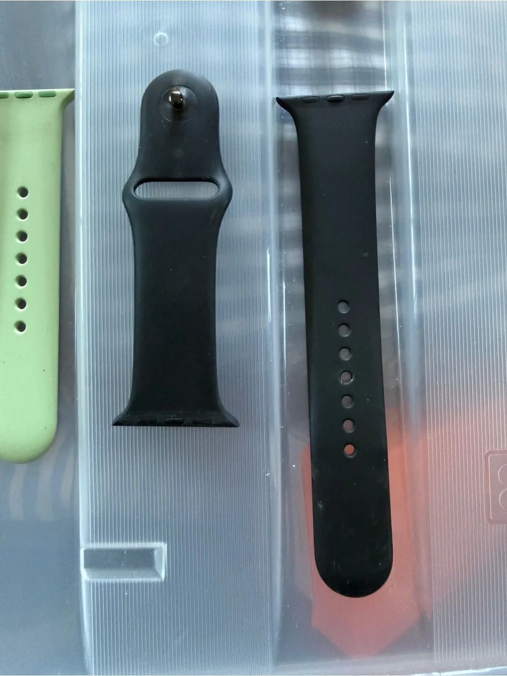 Apple Watch Silicone and Sport Bands - lot of 8 - 38mm